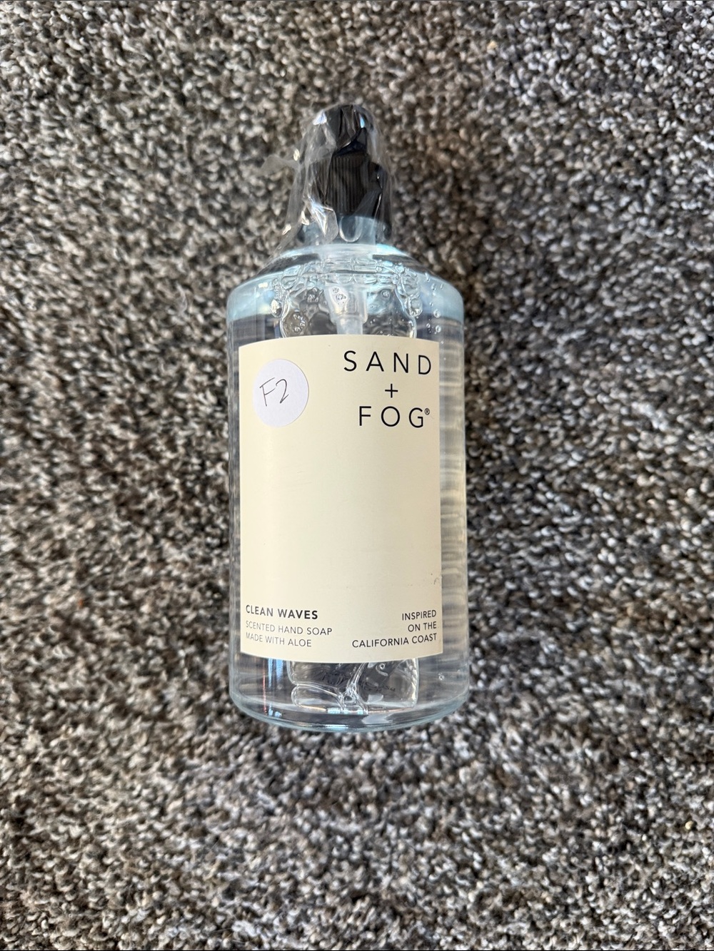Sand + Fog Clean Waves Scented Hand Soap - Clear